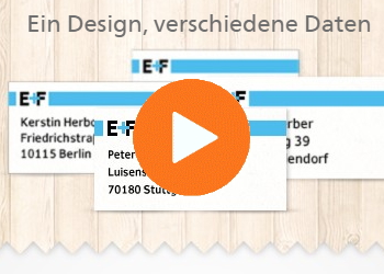 EAO-Hilfevideo für den Seriendruck