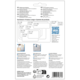 Produktverpackung mit verschiedenen Etikettengrößen und Anwendungshinweisen. QR-Code und Kontaktinformationen für HERMA GmbH sind ebenfalls vorhanden.