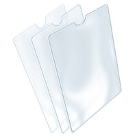 Mehrere durchsichtige Ausweishüllen