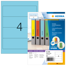 HERMA SPECIAL A4 Ordneretiketten