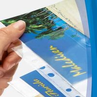 Anwendungsbeispiel für Postkartenhüllen