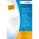 Dokumentenschutzhüllen für Kreditkarten, transparent und dokumentenecht, 58 x 87 mm, 25 Stück pro Packung.
