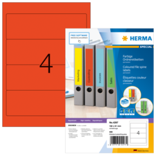 HERMA SPECIAL A4 Ordneretiketten