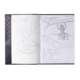 Notizbuchseite mit handschriftlichen Notizen über Insekten, einschließlich einer Zeichnung einer Ameise und dem Titel "Formicidae".