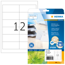 HERMA SPECIAL A4 Recyclingetiketten
