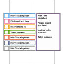 Checkliste bunt quer