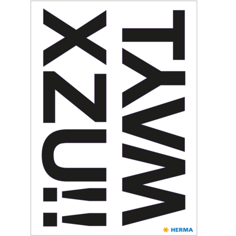 Schwarze Buchstaben auf weißem Hintergrund, die die Wörter "TAKM" und "XZUM" in verschiedenen Schriftgrößen und -richtungen darstellen.